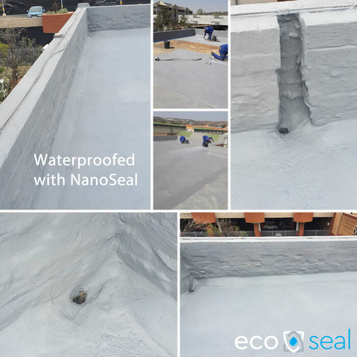 roof slab waterproofing nanoseal