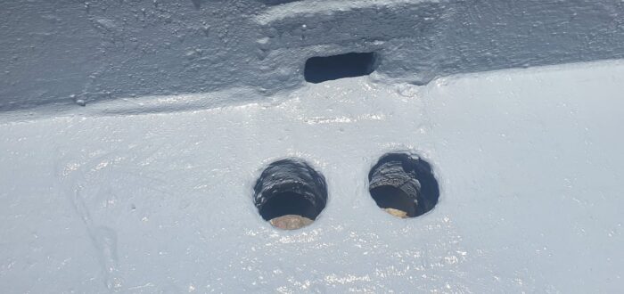 Industrial roof waterproofing