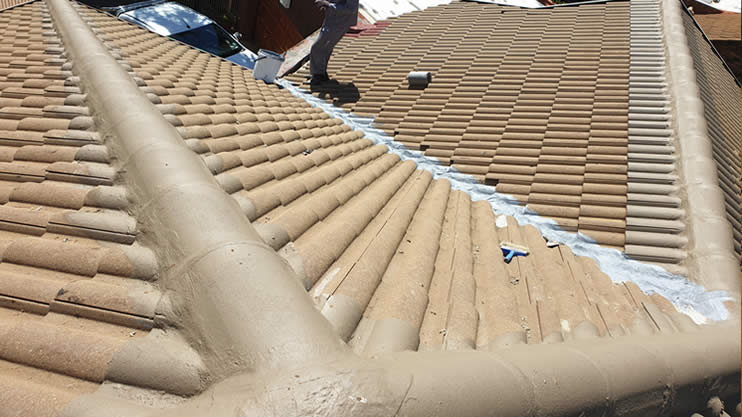 can you seal concrete roof tiles