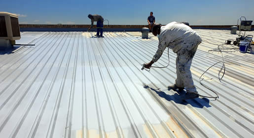 Commercial Roof Painting
