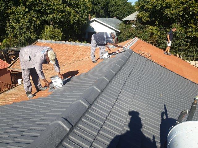 Tile roof renew and painting