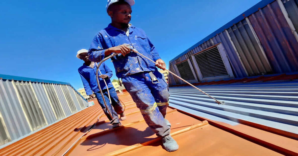 How long does roof spray last