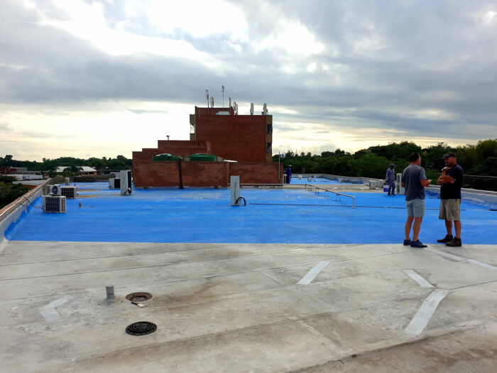 10.Torchon being covered with ArmTec HyperFlex SEESA Pretoria