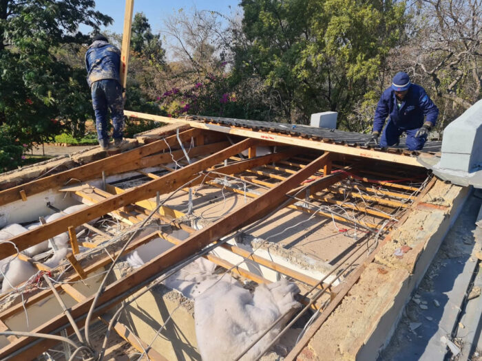 11.Roof repairs for waterproofing at Hunters Rest 11.Roof repairs for waterproofing at Hunters Rest