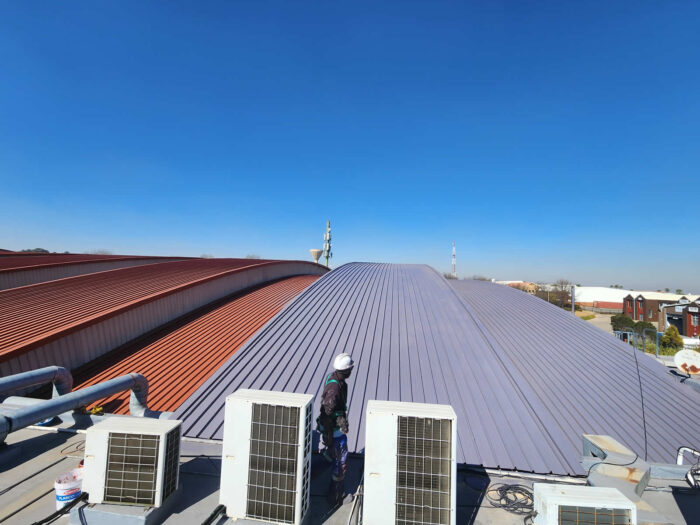 12.Factory 1st Coat Roof painting Deli Spice Midrand 12.Factory 1st Coat Roof painting Deli Spice Midrand