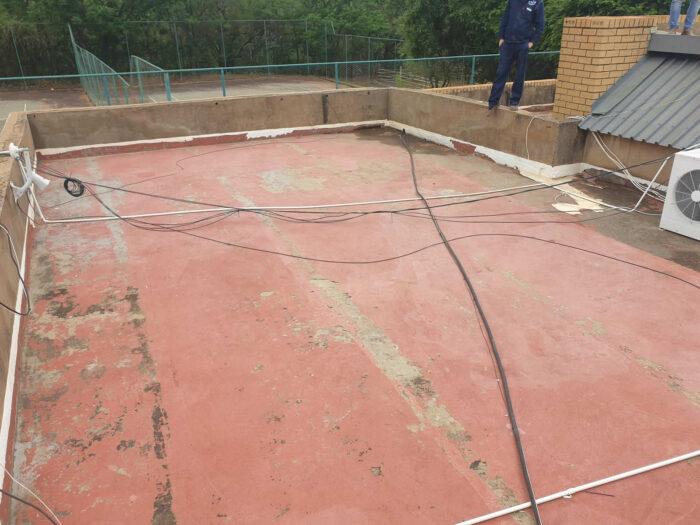 2. Roof slab maintenance before Hunters Rest 2. Roof slab maintenance before Hunters Rest