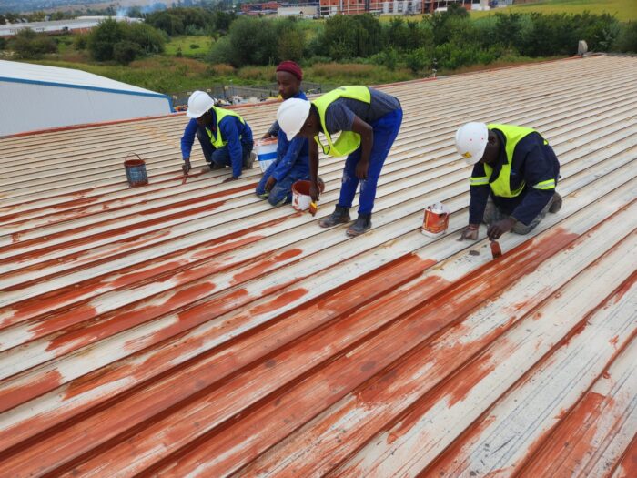 6. Roof repairs patch prime