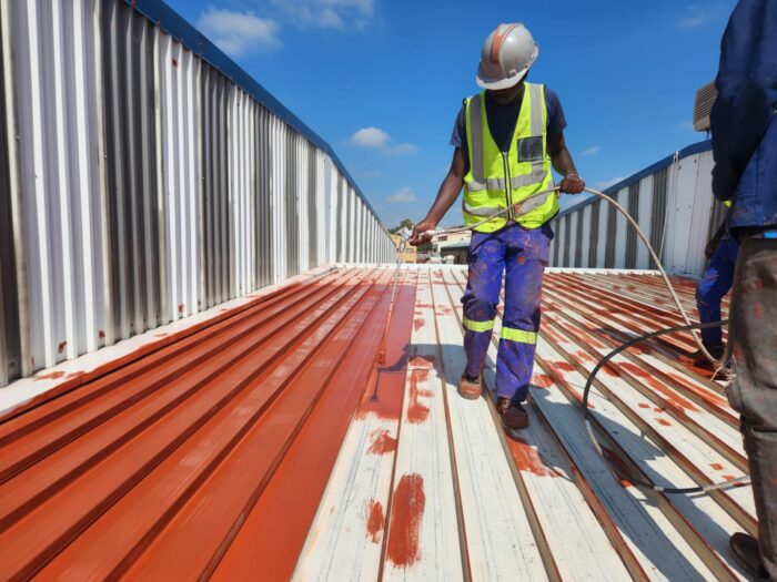 7. Roof full priming